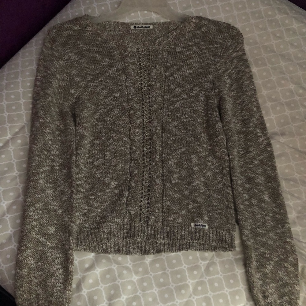 Double Agent Cropped Sweater